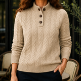 Nerissa-Claire Cashmere Sweater - Khaki