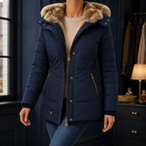 Renata-June Hooded Jacket - Navy