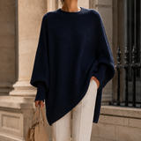 Violetta Oversized Sweater - Navy Blue