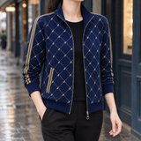 Morgan-Mae Stand Collar Jacket - Royal Blue