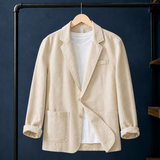 Vincent Linen Jacket - Beige