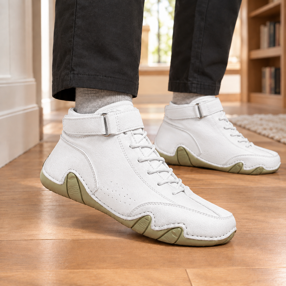 Barolo High Top Shoes - White