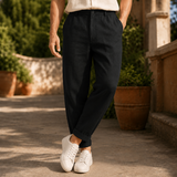August Tapered Pants - Black