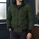 Romain Utility Jacket - Military Green