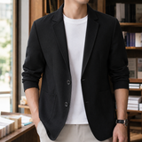 Bastien Woven Blazer - Black