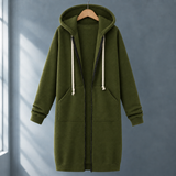 Sharon Hooded Hoodie - Military Green