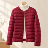Junia-Claire Cashmere Jacket - Burgundy