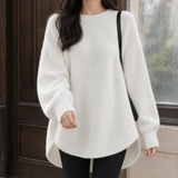 Stephanie-Faye Cashmere Sweater - White
