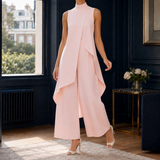 Paloma-Hope Asymmetric Jumpsuit - Pink