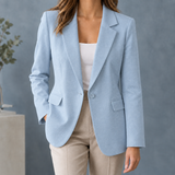 Morgan-Sage Tailored Blazer - Light Blue