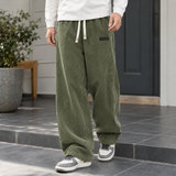 Jonah Relaxed Pants - Olive Green