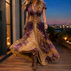 Plum And Gold