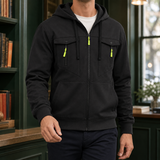 Osric Utility Hoodie - Black