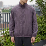 Valencia Mesh Panel Jacket - Purple