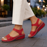 Amalfi Orthopedic Sandals - Red