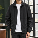 Christopher Stand Collar Jacket - Black