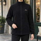 Evelina-Skye Fleece Jacket - Black