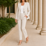 Katia Tailored Blazer - Beige