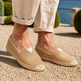Santoro Slip-On Espadrilles - Brown