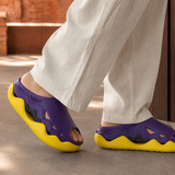 Falconi Sculpted Clogs - Lakers Purple