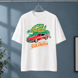 Tobias-Ellis Relaxed T-Shirt - American Car-white