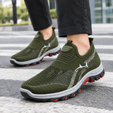 Mancini Slip-On Sneakers - Olive Green