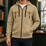 Osric Utility Hoodie - Khaki