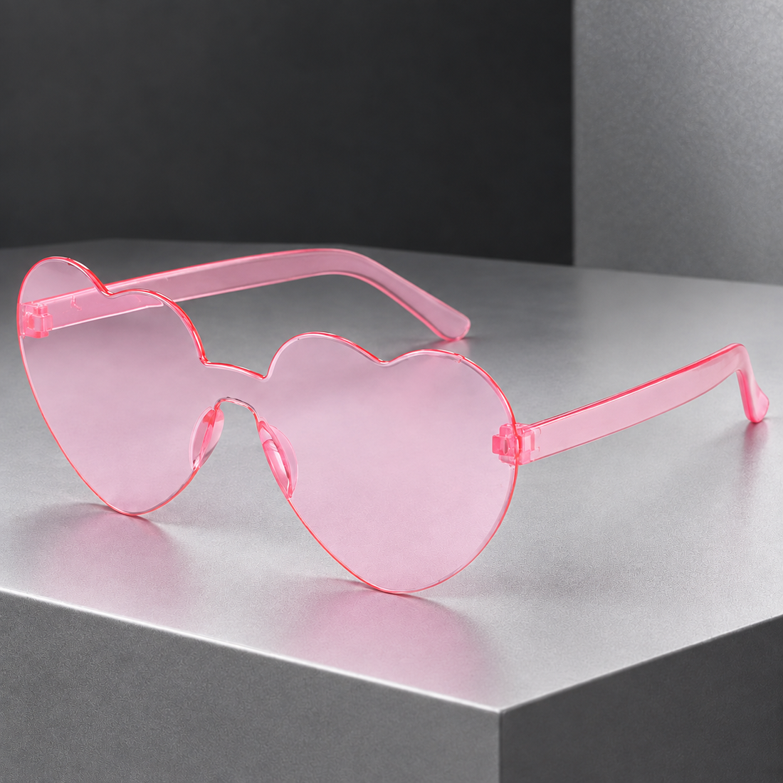 Fulbert Heart Sunglasses - Pink