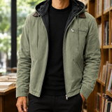 Graham Fleece Lined Jacket - Light Green