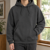 Damien Relaxed Hoodie - Iron Gray