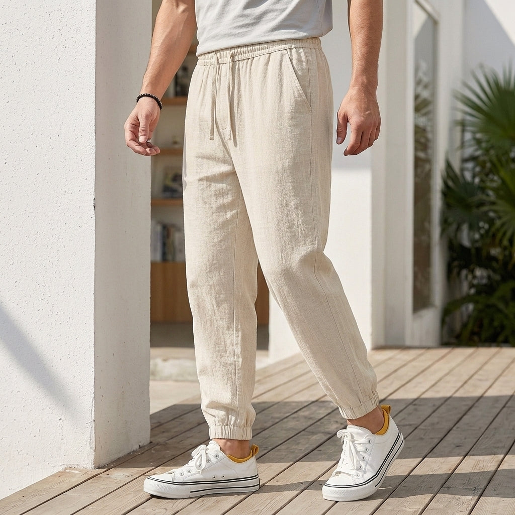 Wyatt Relaxed Joggers - Khaki