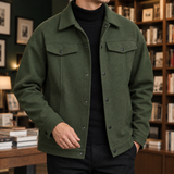Calvin-Miles Utility Jacket - Army Green
