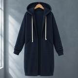 Sharon Hooded Hoodie - Navy Blue