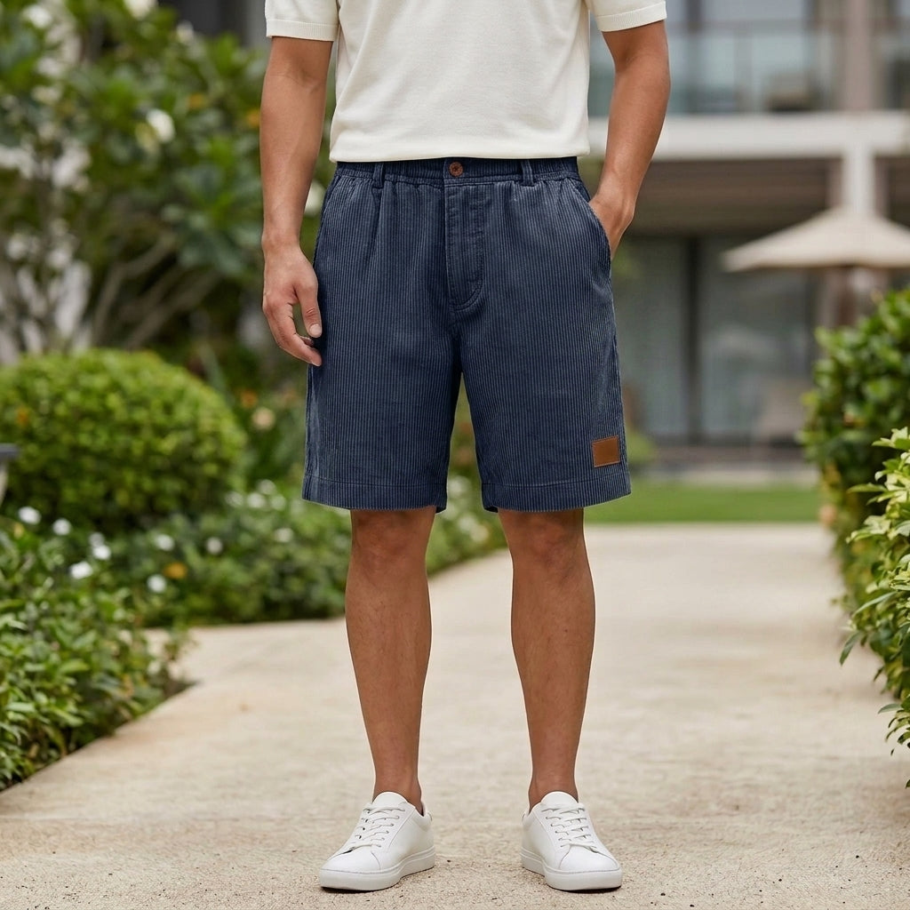 Hudson Relaxed Shorts - Navy Blue