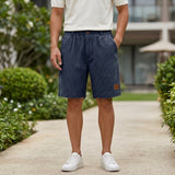 Hudson Relaxed Shorts - Navy Blue