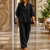 Florence Batwing Set - Black