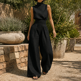 Celeste Linen Set - Black