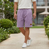 Hudson Relaxed Shorts - Purple