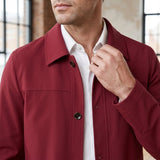 Harlan Button Front Jacket - Lead Product Detail